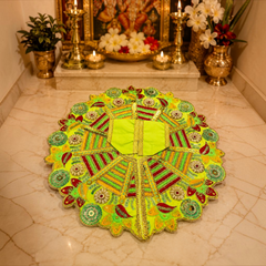 Handcrafted Thread & Stone Design Dress for Laddu Gopal Ji