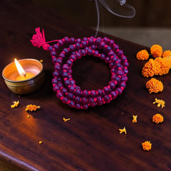 108 Beads Japa Mala for Meditation & Daily Chanting | Sacred Prayer Mala