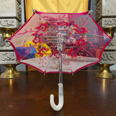 Premium Designer Umbrella for Laddu Gopal Ji | Handcrafted Decorative Chhatri