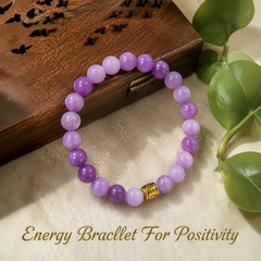Natural Crystal Energy Bracelet | Handmade Gemstone Bracelet for Daily Wear