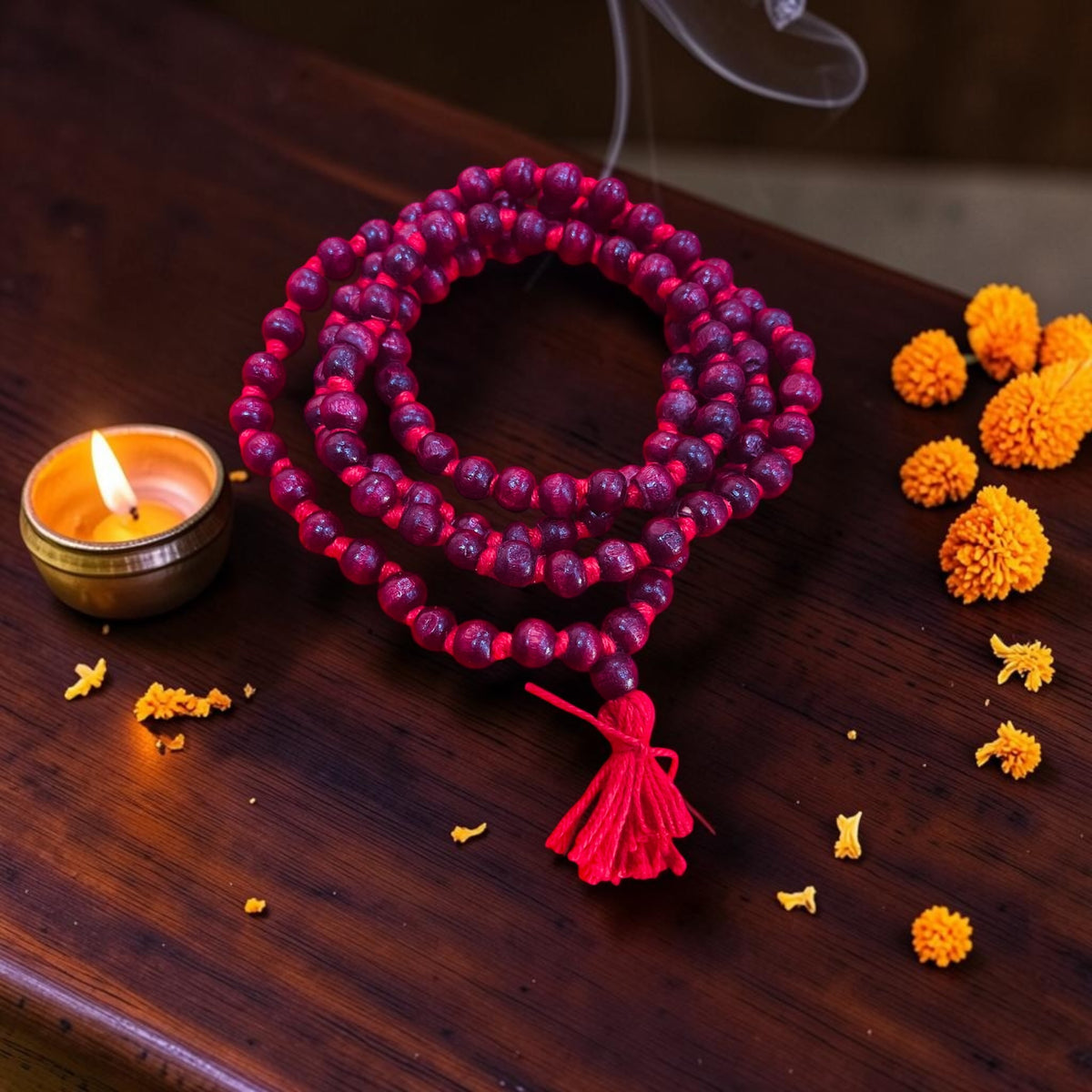 108 Beads Japa Mala for Meditation & Daily Chanting | Sacred Prayer Mala