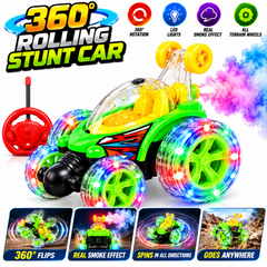 Smoke Stunt Car For Kids With Colorful Lighting And Sound
