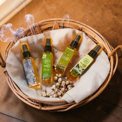 Premium Quality Pooja Attar Set of 4 | Natural Fragrance Collection