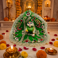 Heavy Designer Premium Stone Poshak for Laddu Gopal Ji – Special Janmashtami Dress