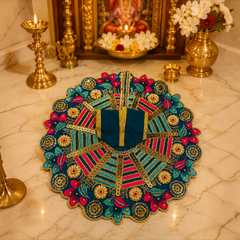 Handcrafted Thread & Stone Design Dress for Laddu Gopal Ji