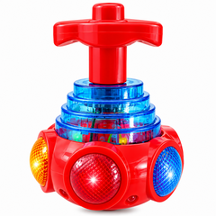 LED Spinning Top Toy – Fun Lights & Sound